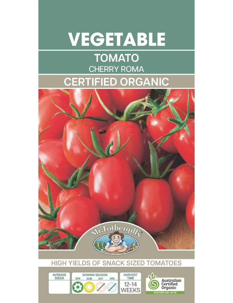 Organic Tomato - Cherry Roma