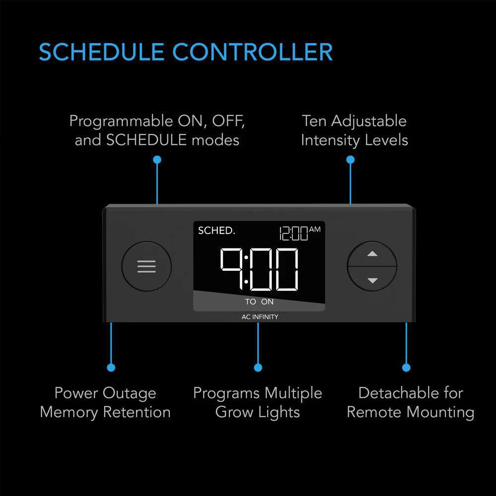 AC Infinity IONBEAM, Full Spectrum LED Grow Light Bars 4-Bar Kit