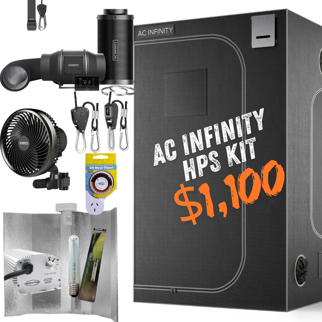 AC Infinity 600w HPS Grow Tent Starter Kit