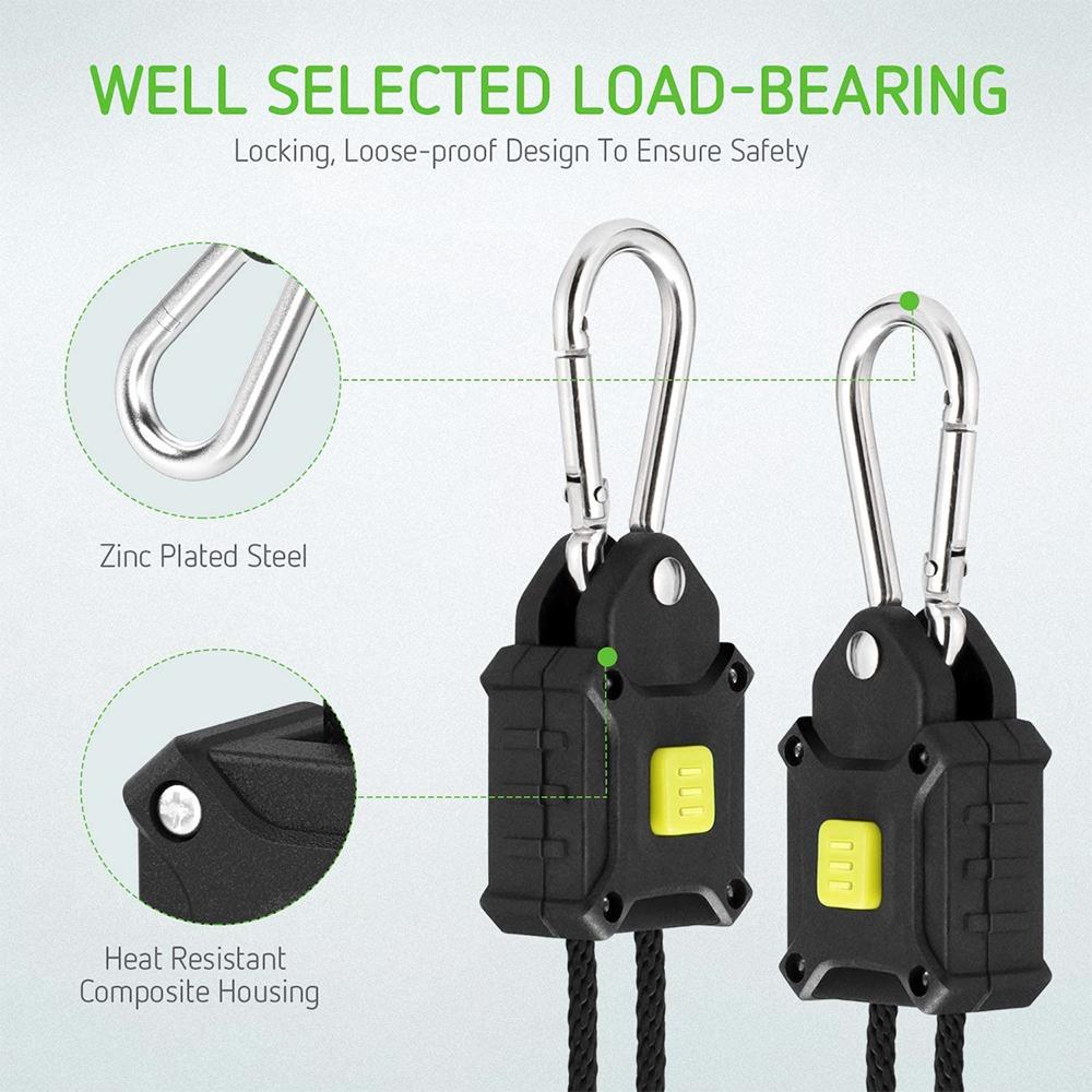 Heavy Duty Rope Hangers - 2 pk