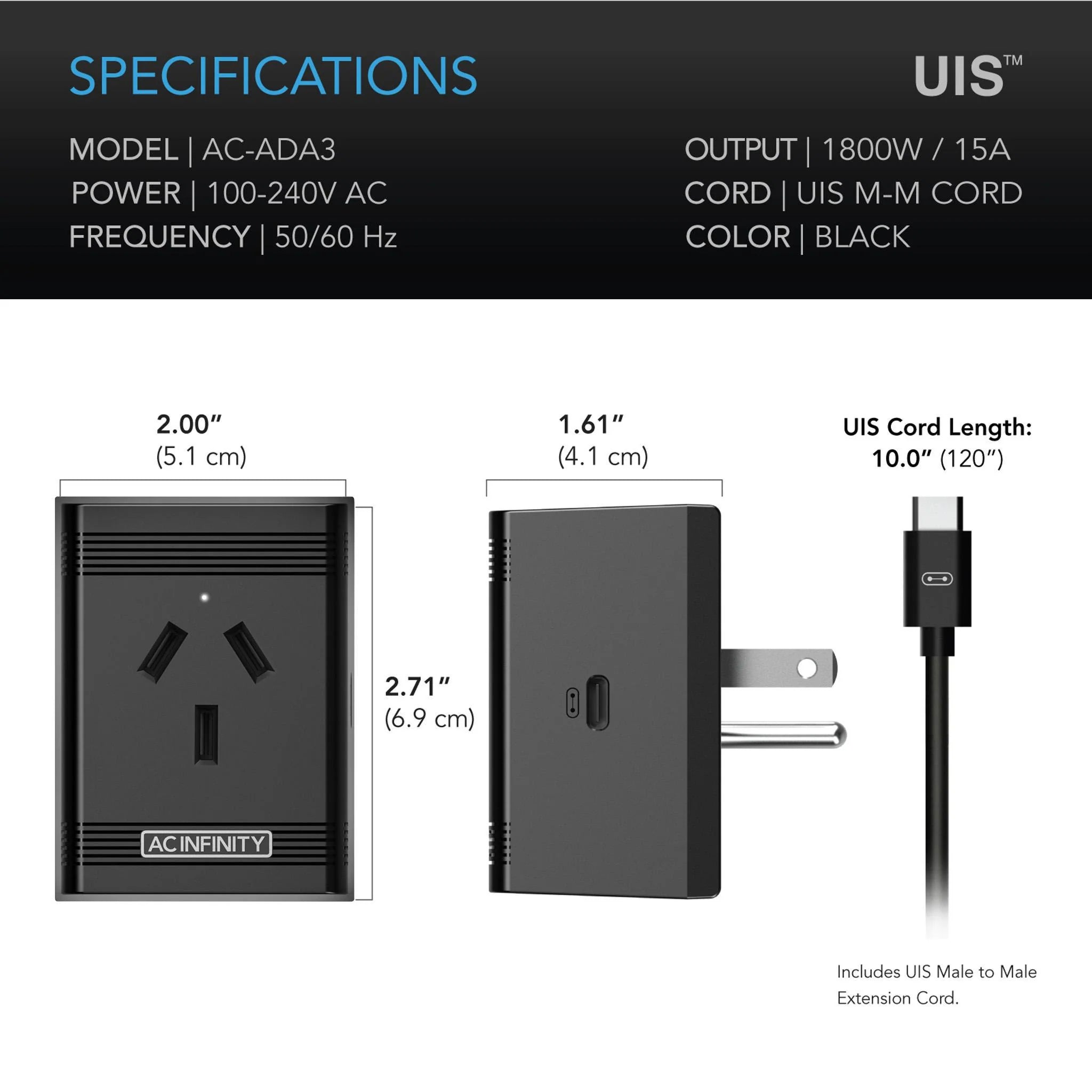 AC Infinity - UIS Plug
