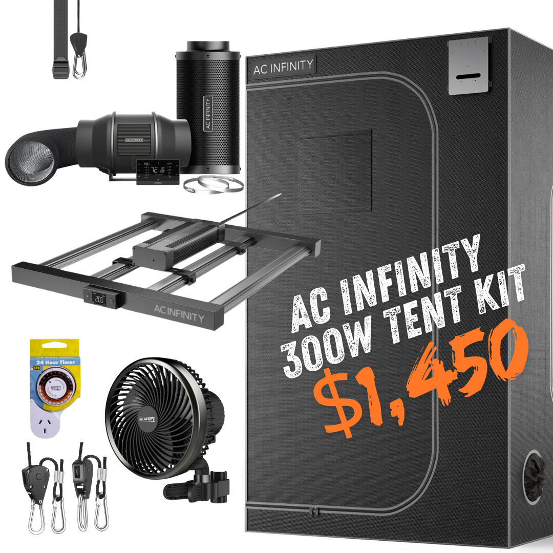AC Infinity 300w LED Grow Tent Kit