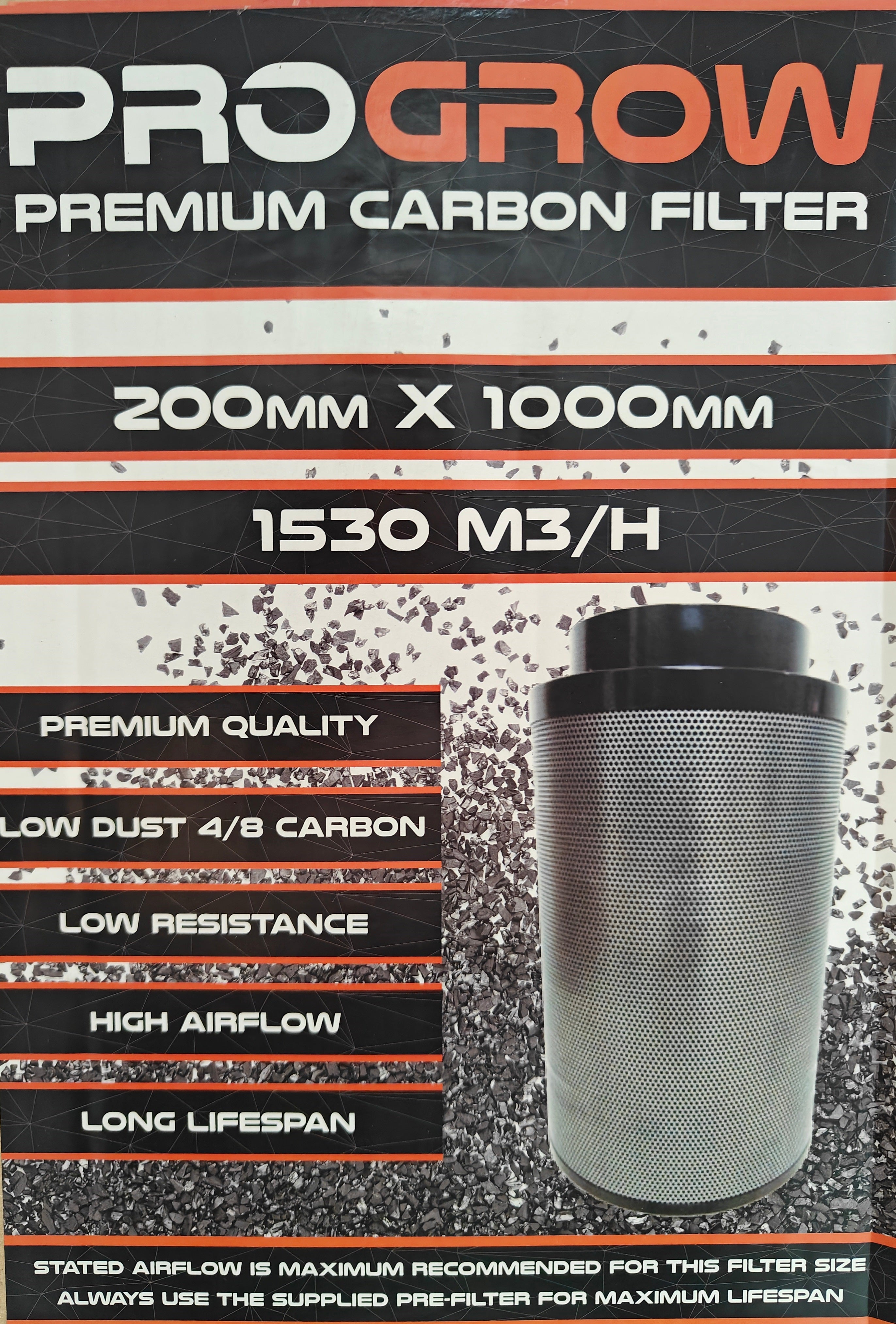 Carbon Filters - Progrow Premium (Various sizes)