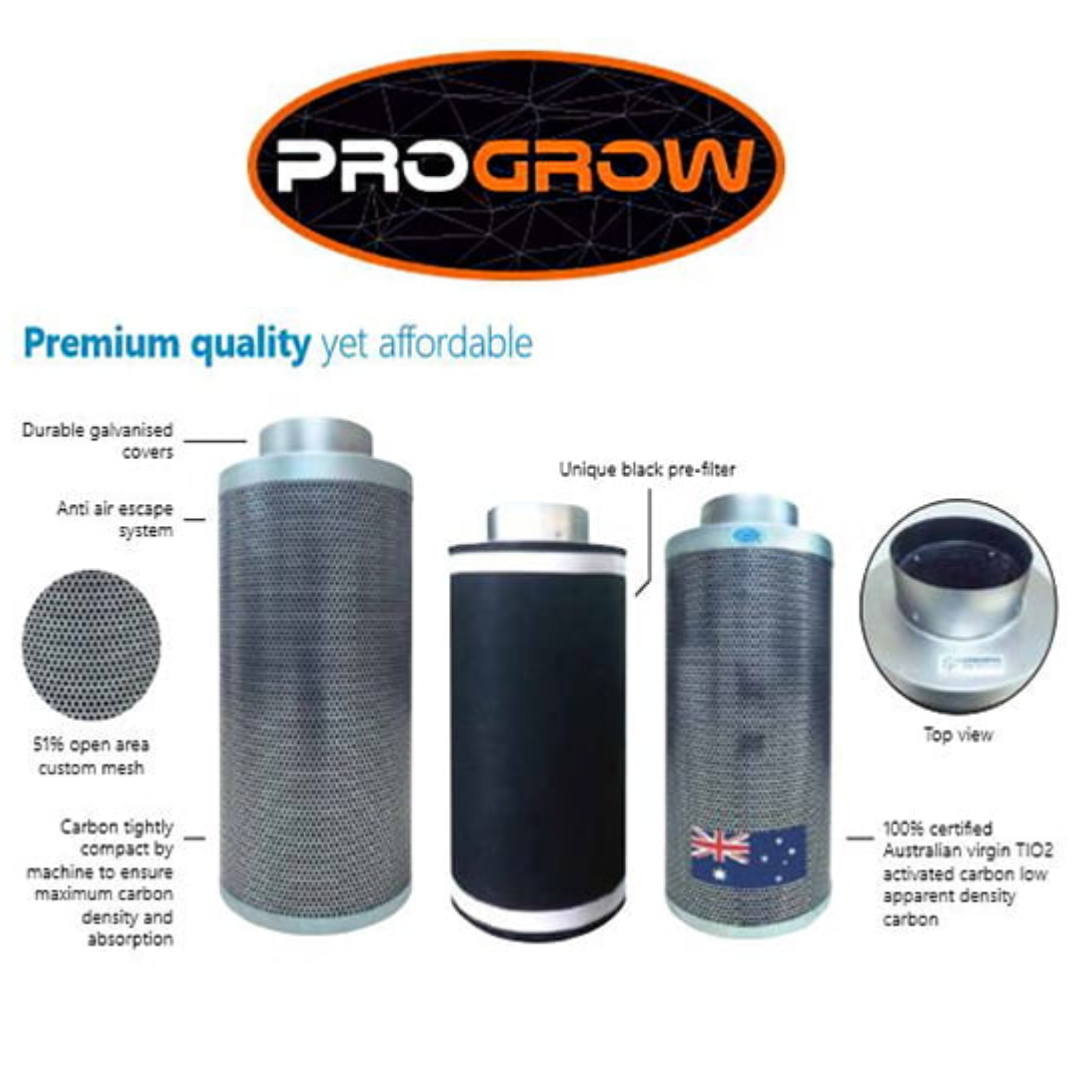 Carbon Filters - Progrow Premium (Various sizes)