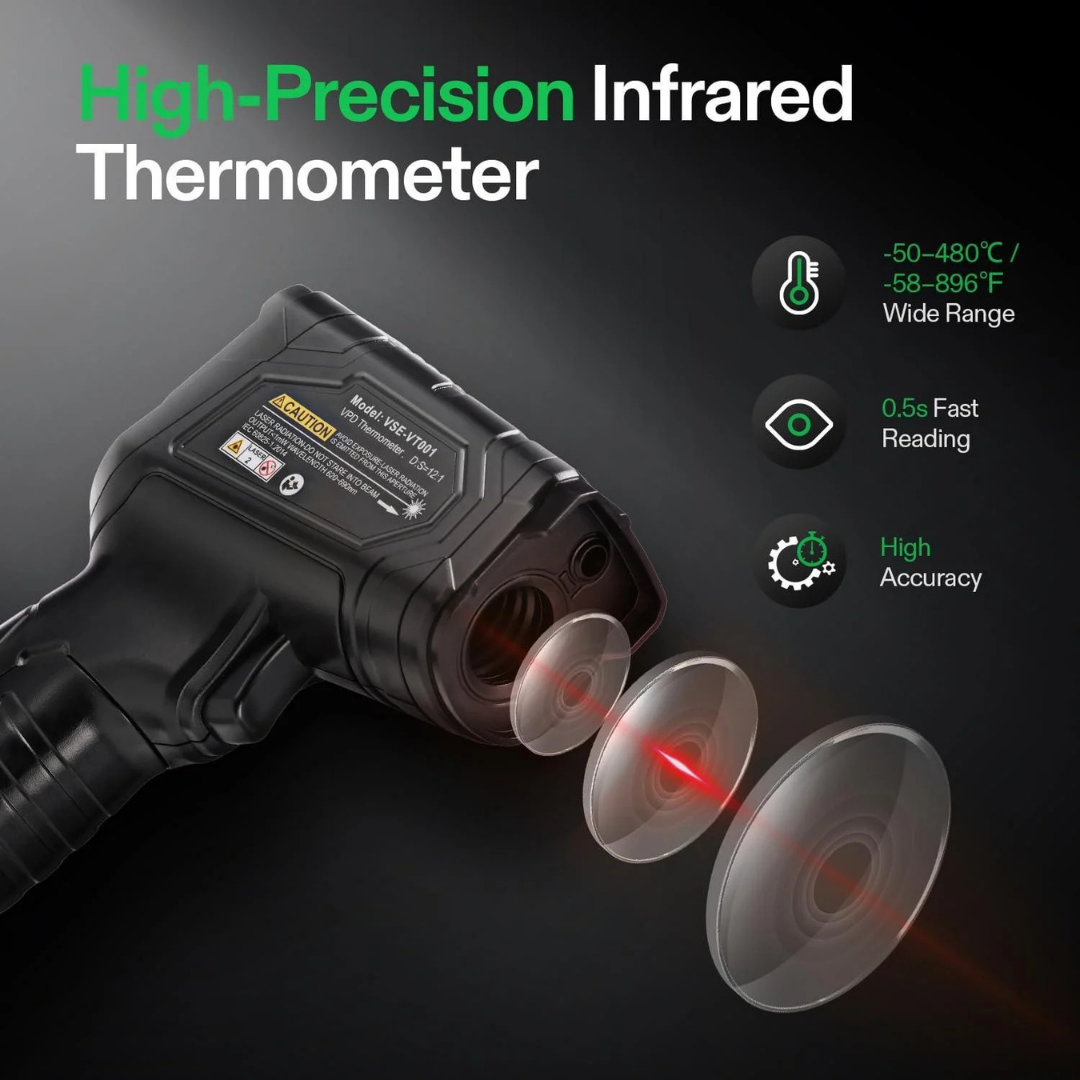 Vivosun VPD Thermometer, Handheld Environmental Monitor