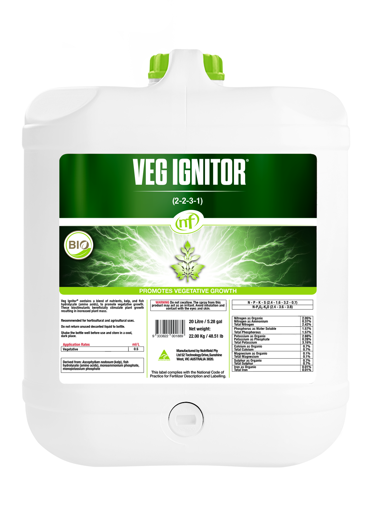 Nutrifield Veg Ignitor - 1L