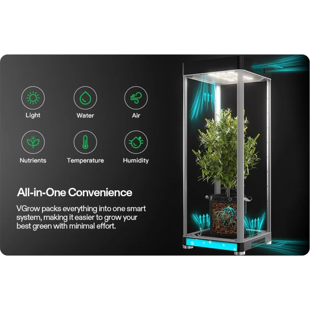 Vivosun VGrow All-in-One Smart Grow Box (45x45x122cm)