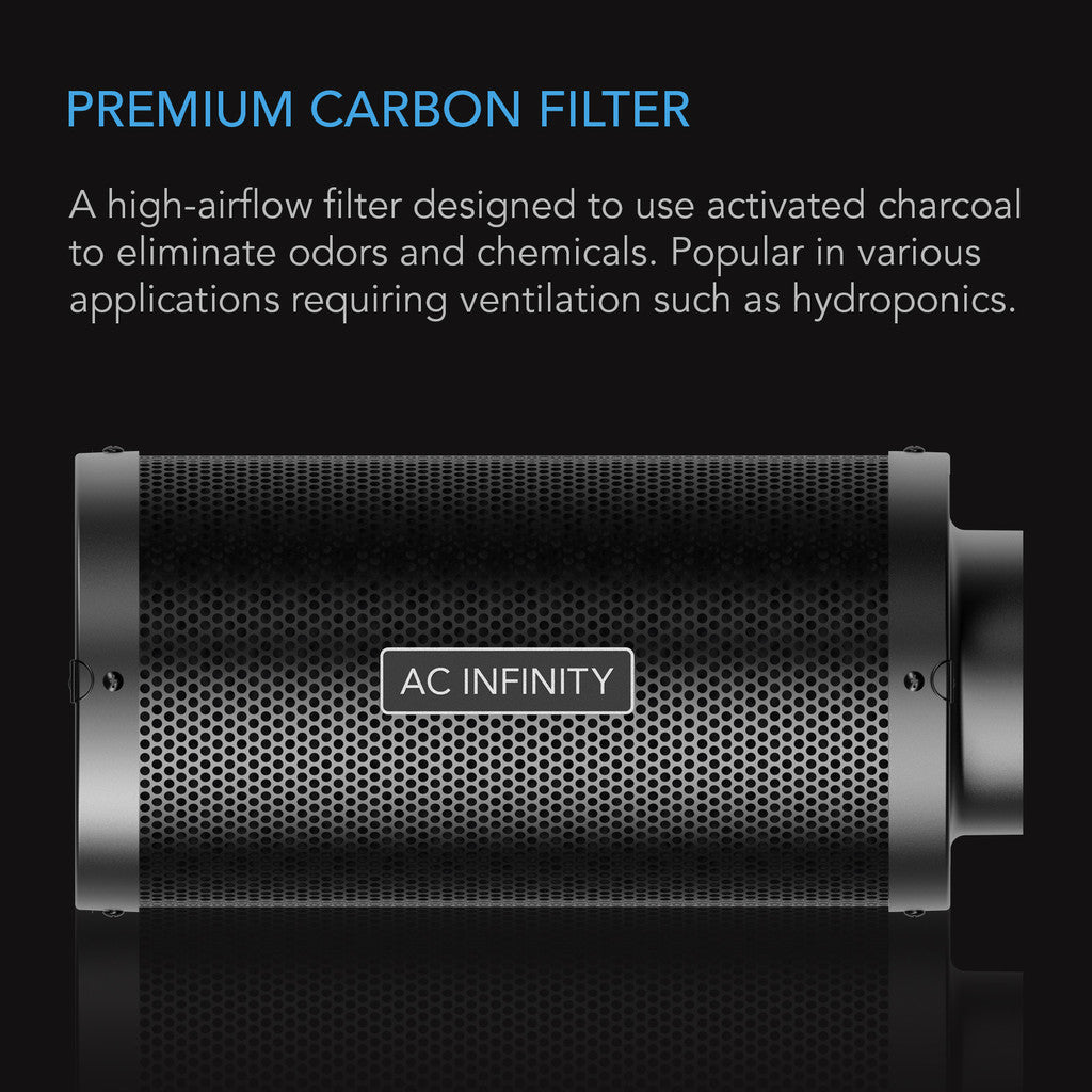 AC Infinity 6" Carbon Filter 150x400mm