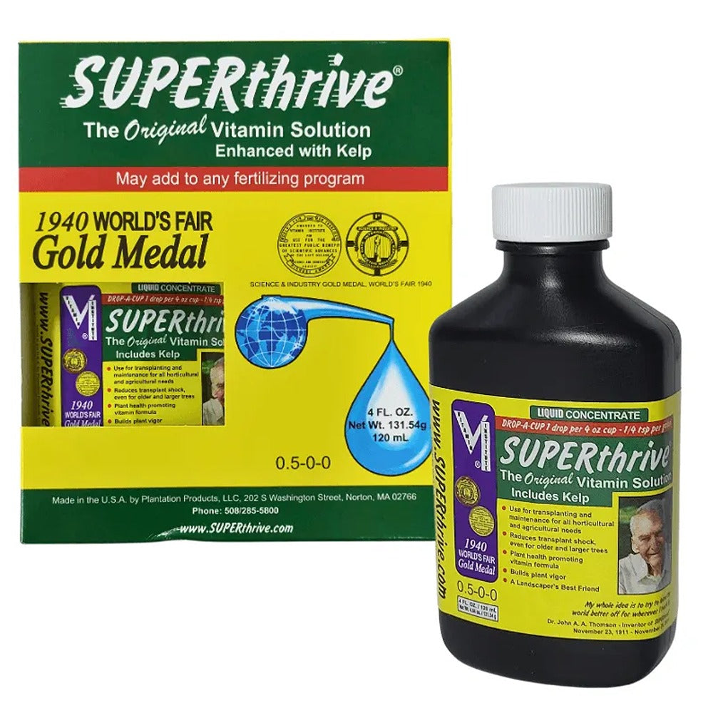 SuperThrive 4 Oz - Supplément Vitamines Et Hormones Pour Plantes - Concentré 1940