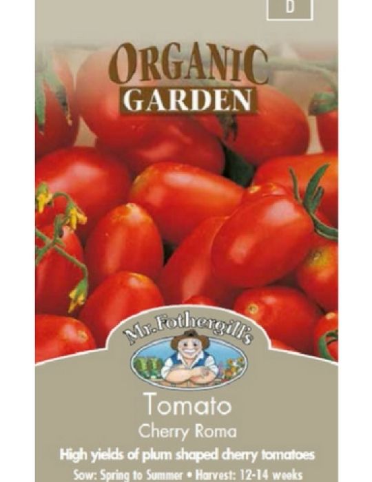 Organic Tomato - Cherry Roma