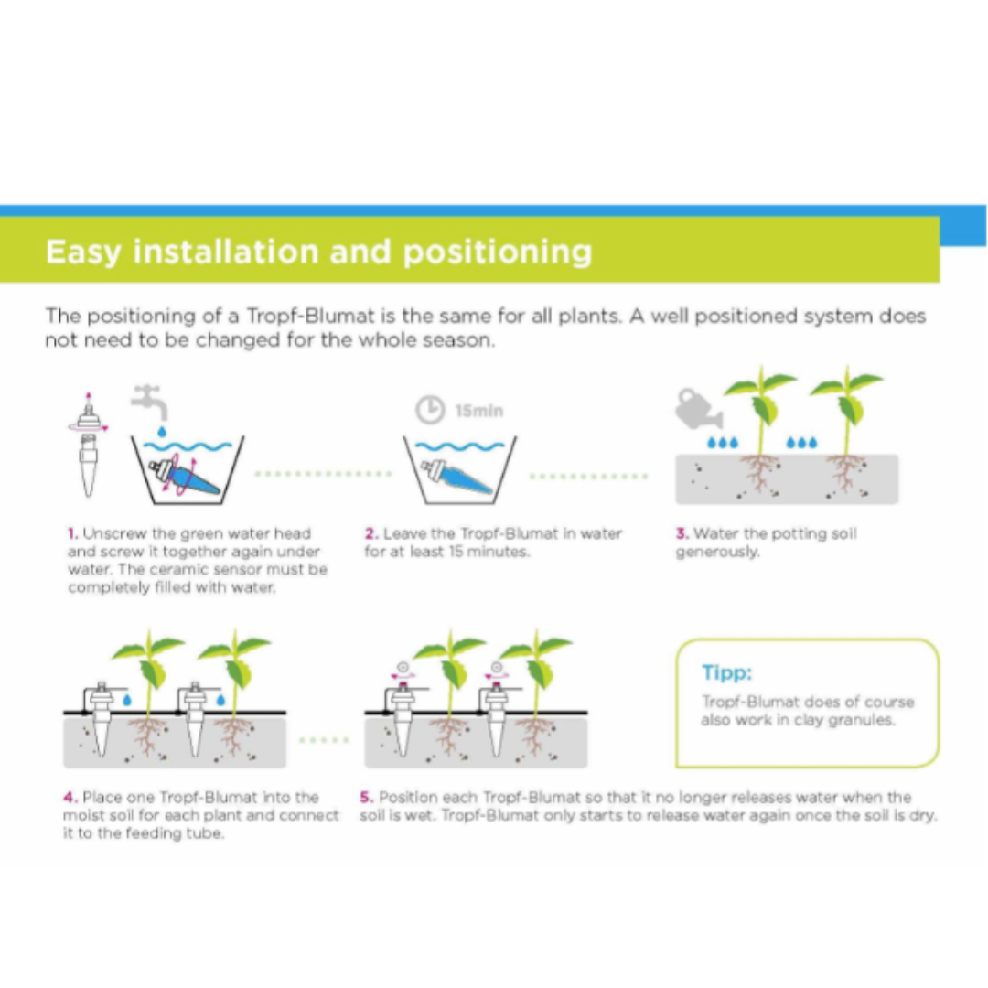Blumat Gravity Fed Irrigation Systems