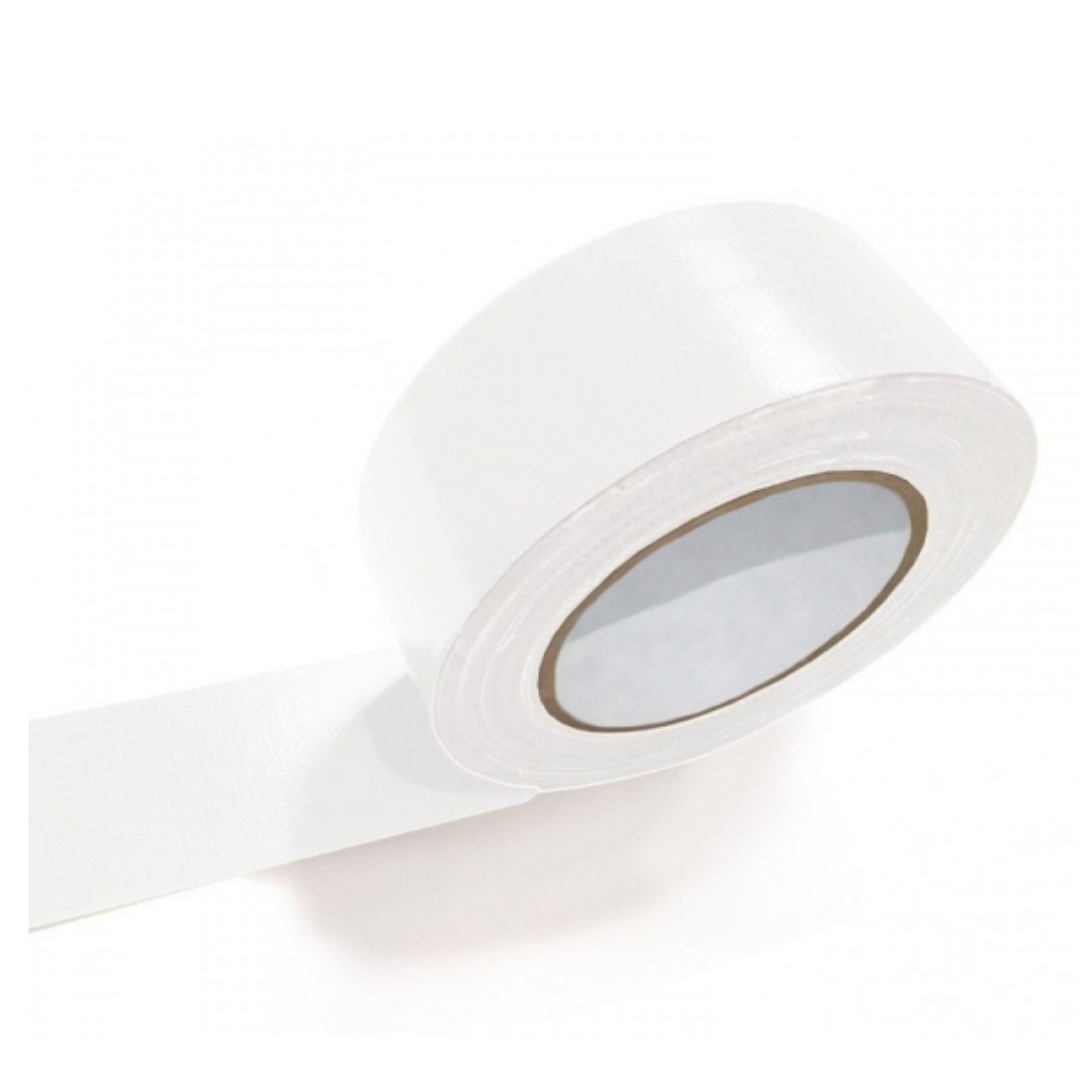 White Tape Reinforced 48mm x 50m