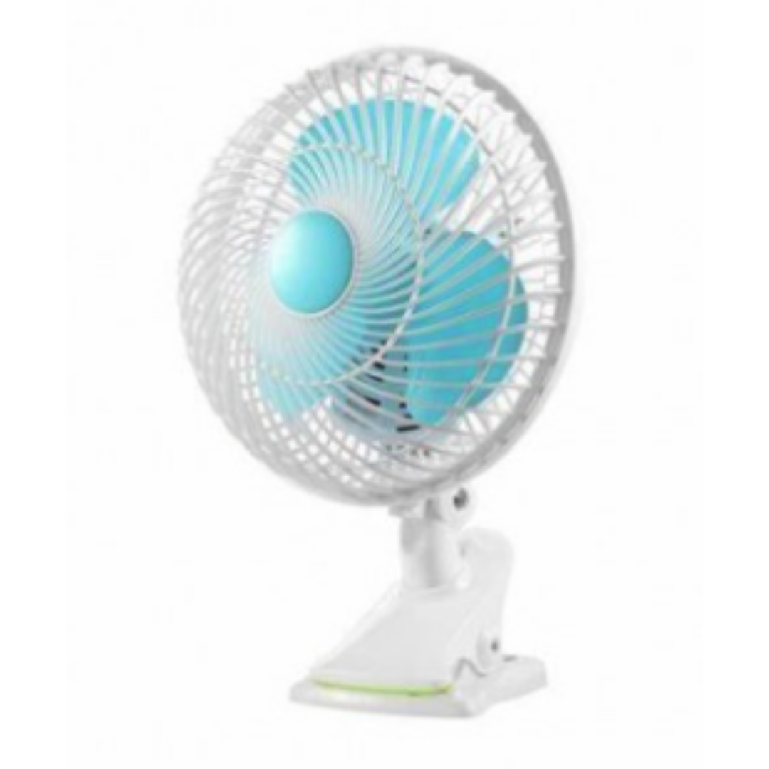 Hydro Axis Oscillating Clip Fan - 225mm