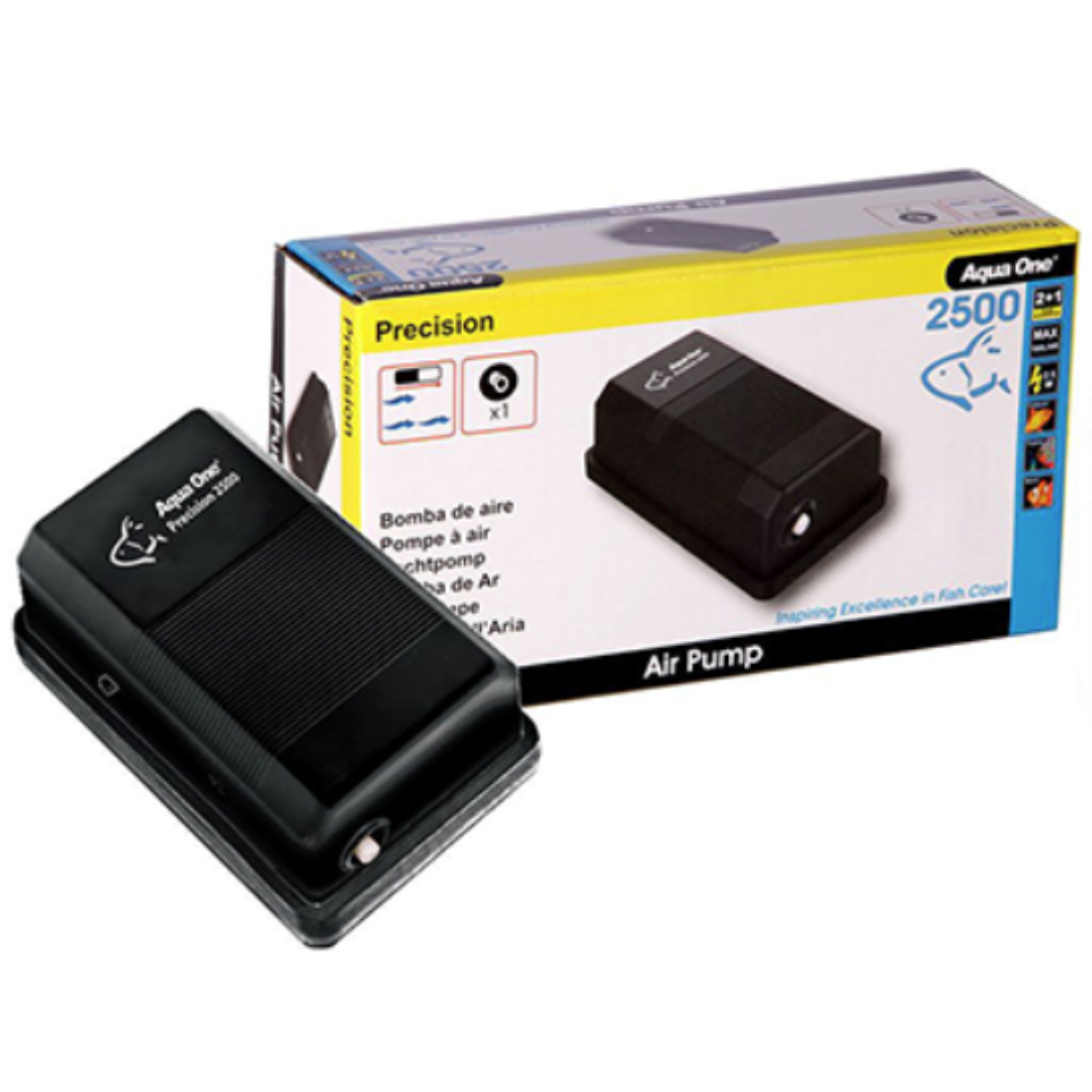 Aqua One Air Pump 2500 - Single Outlet
