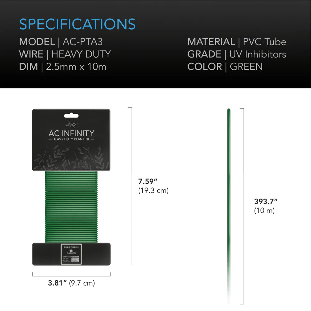 AC INFINITY Heavy-Duty Twist Ties