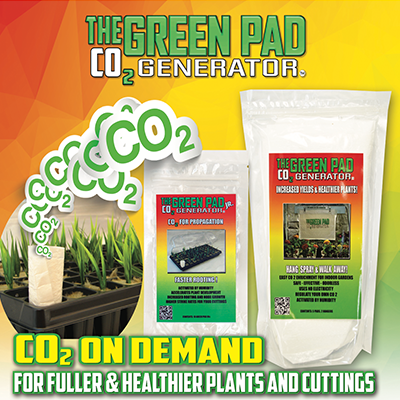 co2 generator for plants CO2 Green Pad
