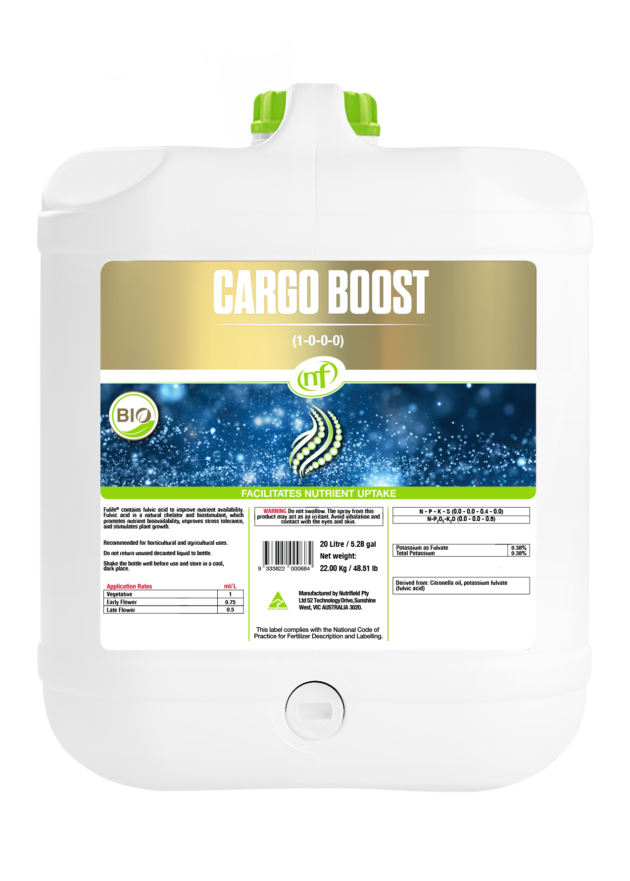 Nutrifield Cargo Boost