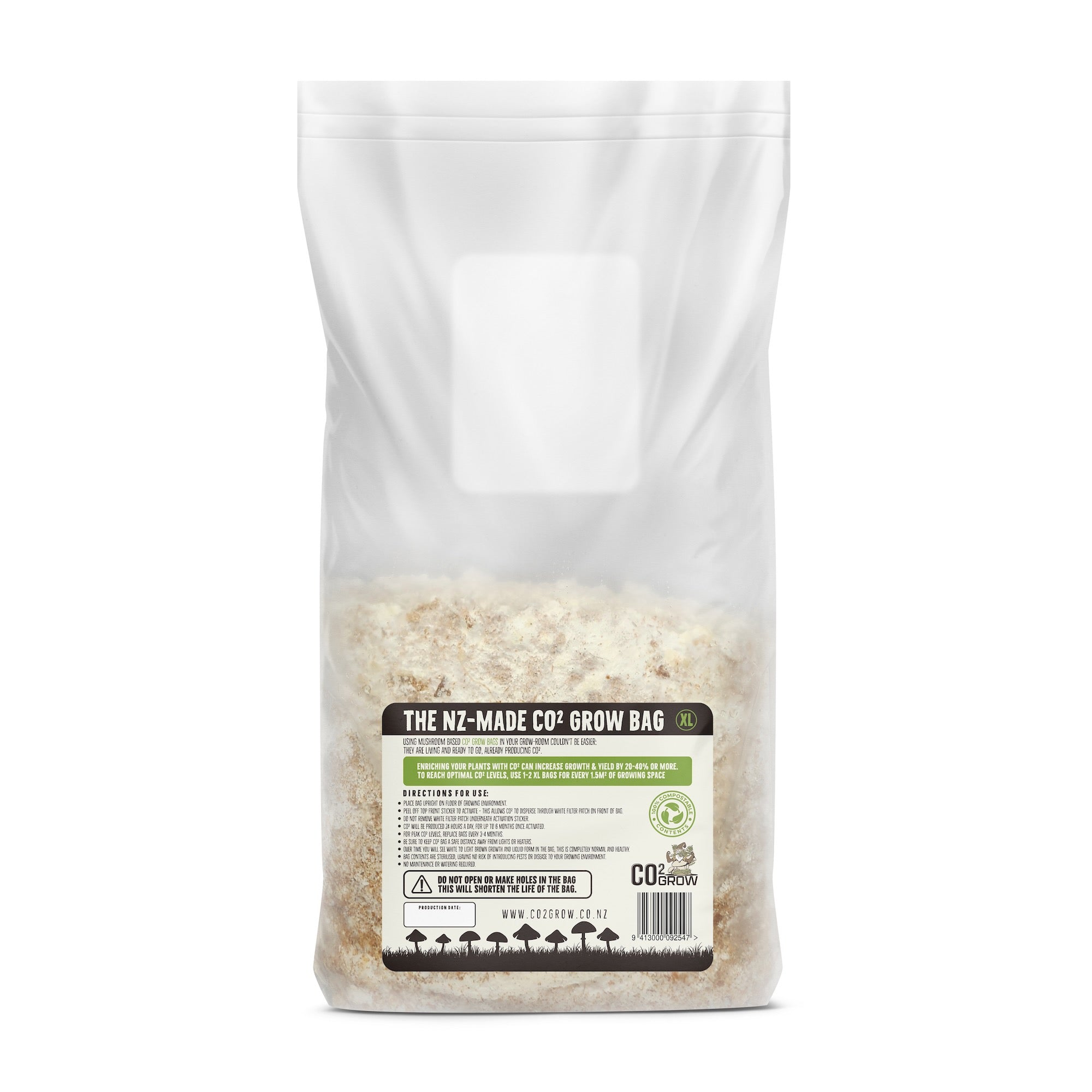 Co2 Grow Bag