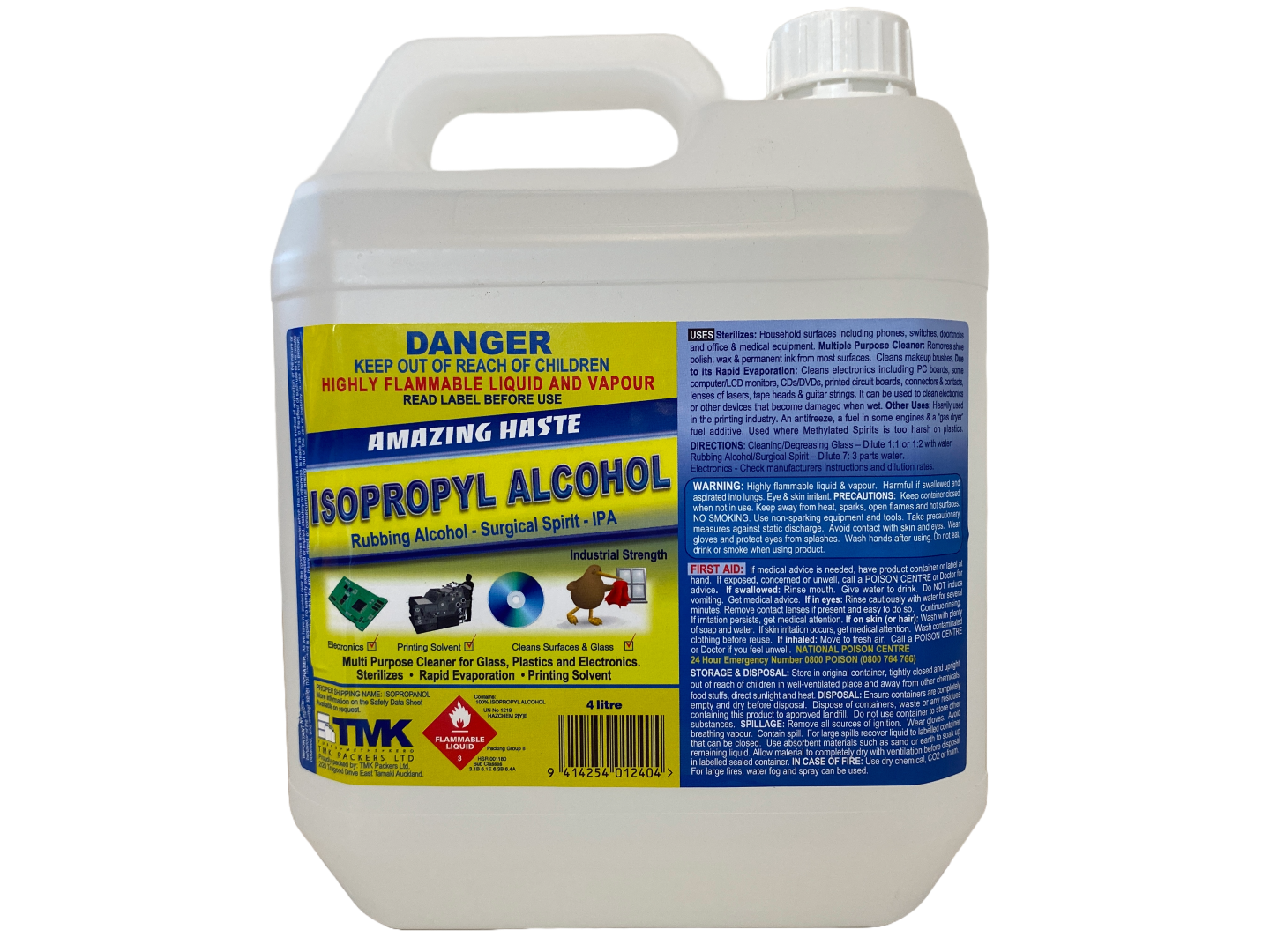 99% Isopropyl Alcohol (IPA)