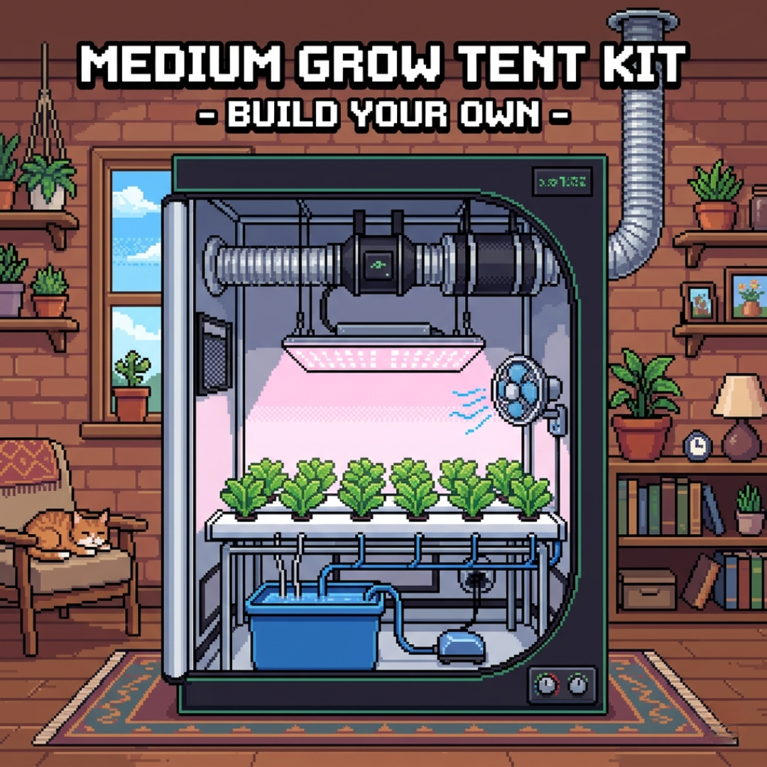 Medium Grow Tent Kit - Build Your Own