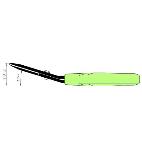 Saboten Green Trmming Scissors