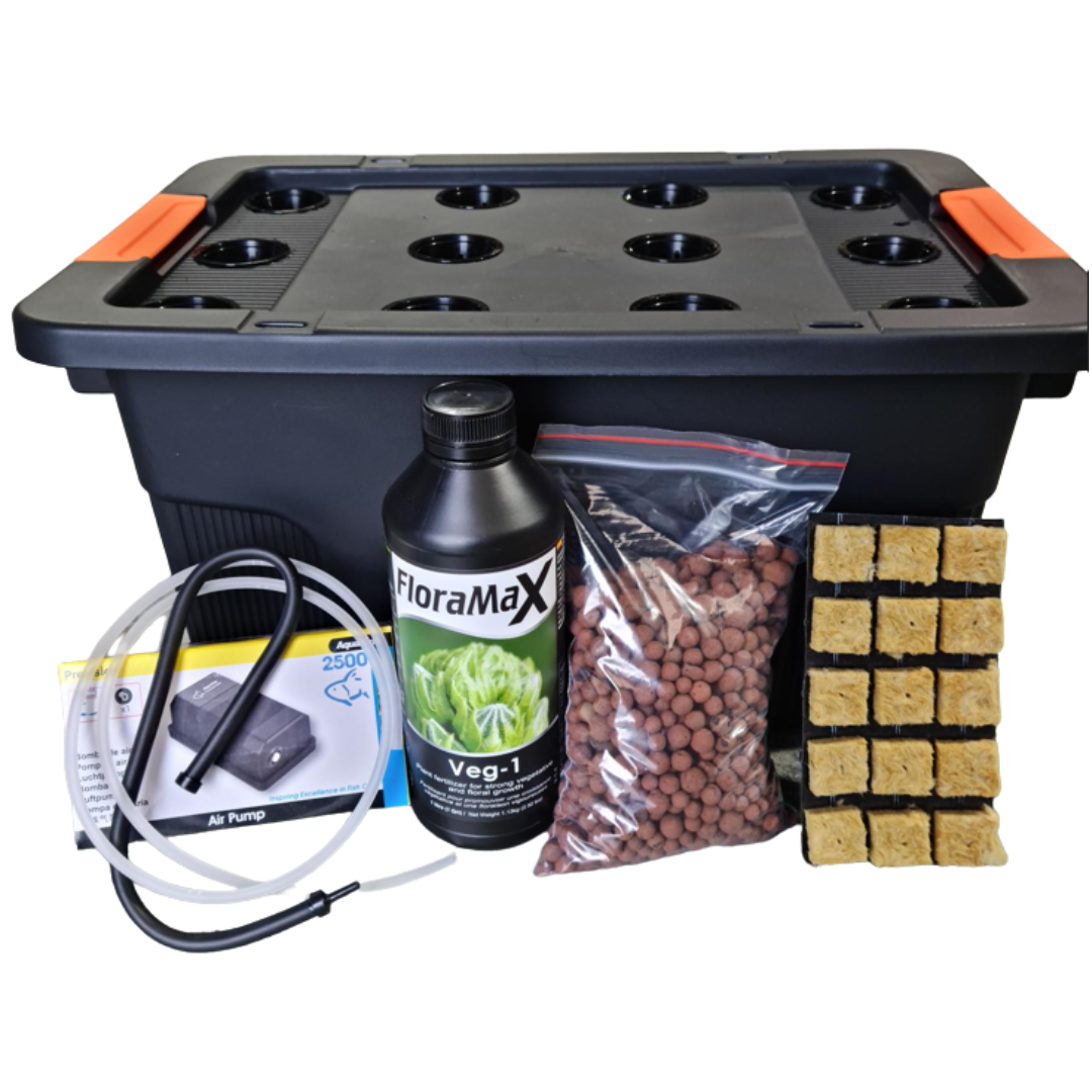 XerXes 5-Gallon DWC Hydroponic System – Set Of 2 Buckets – Deep Water Culture Kit