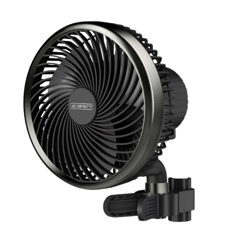AC Infinity Cloudray Clip Grip Fan - 150mm | 6" (Auto-oscillating)