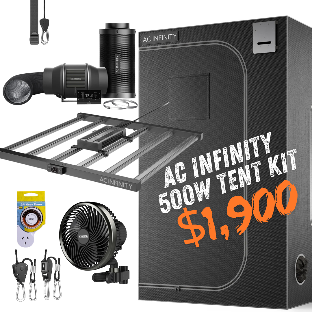 AC Infinity 500w LED Grow Tent Kit