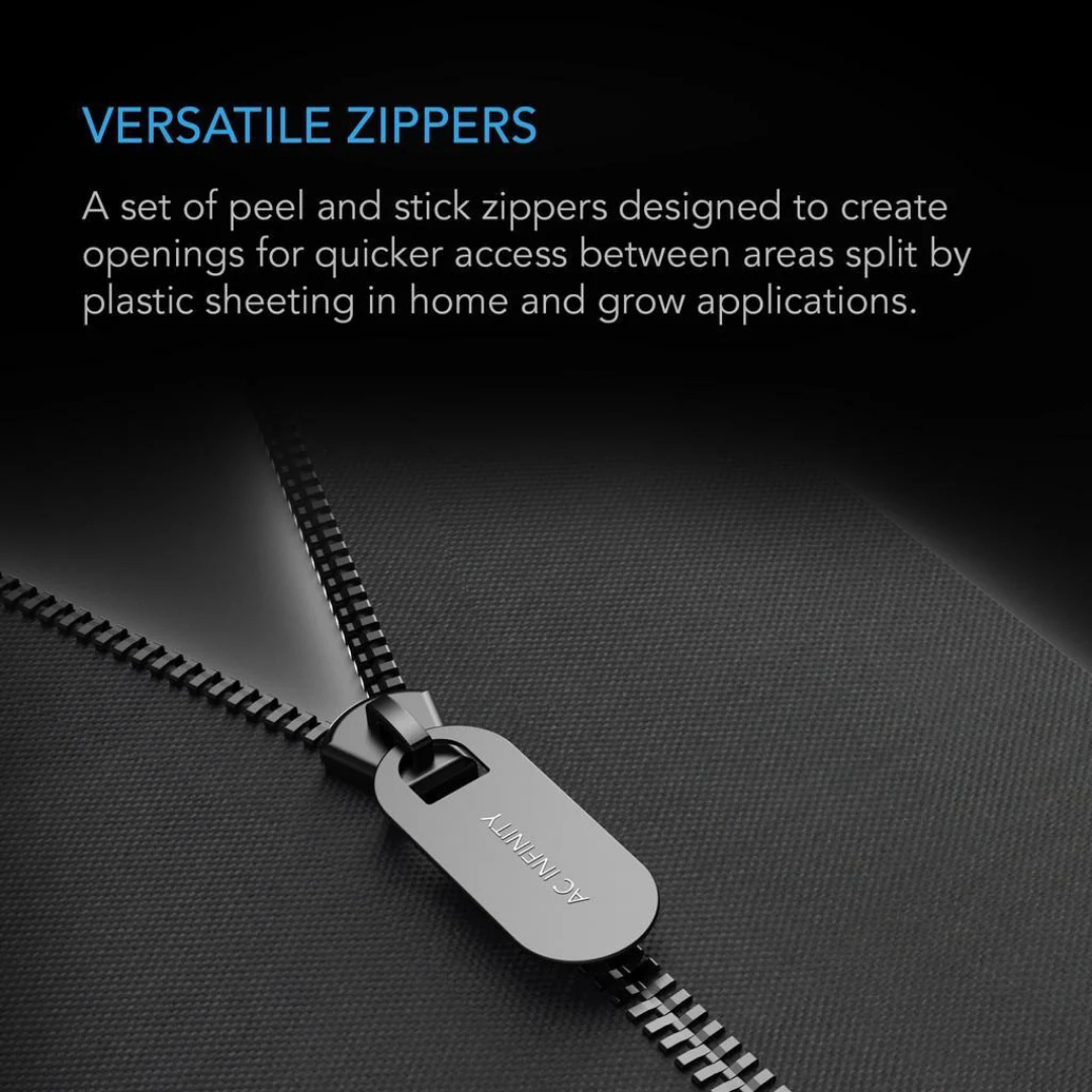 AC Infinity Peel & Stick Zipper 3"x7'