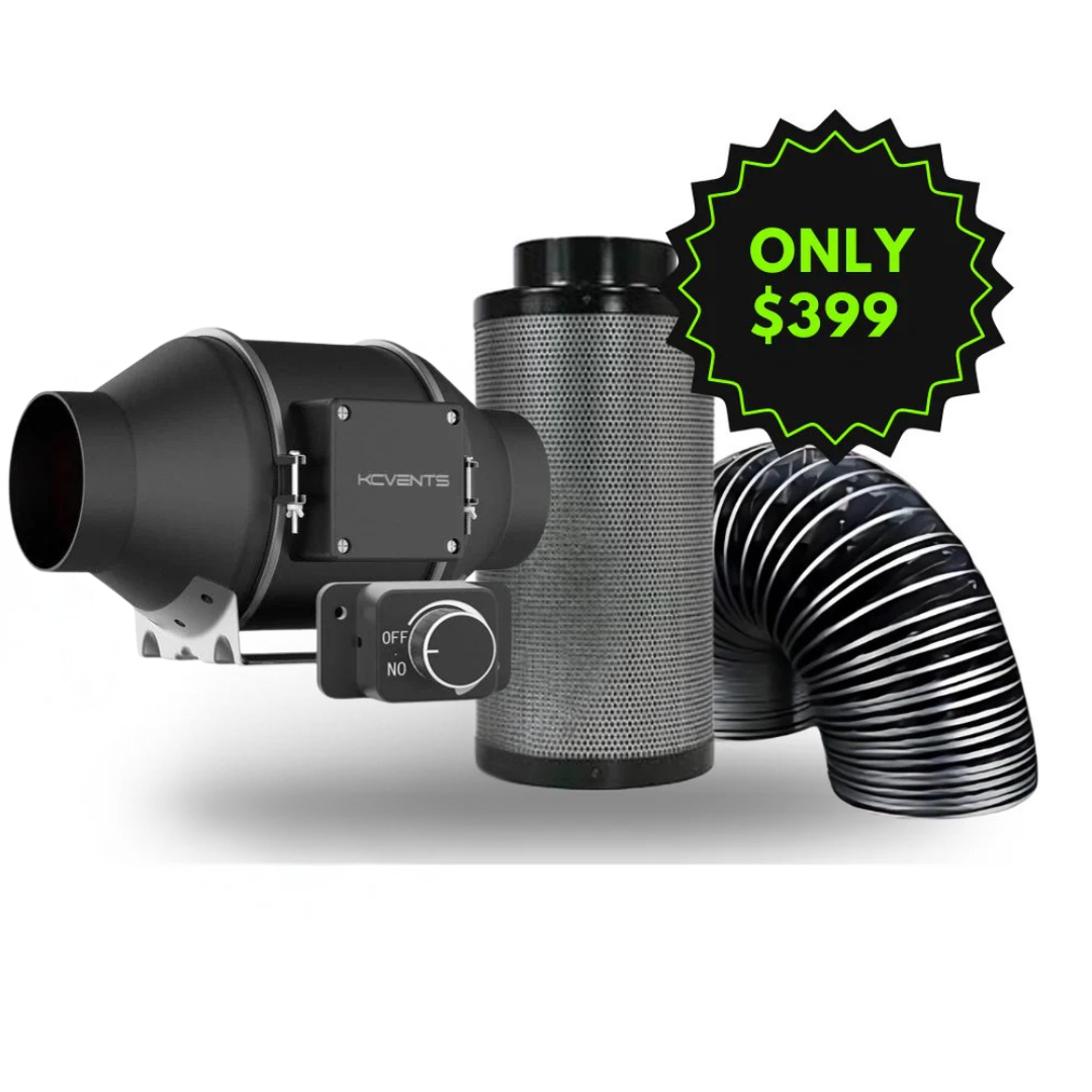 8" / 200mm Carbon Filter & Fan Kit