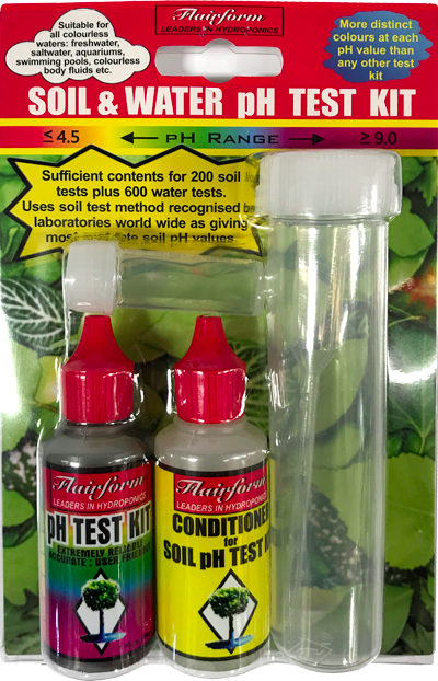 Flairform pH Soil & Water Test Kit
