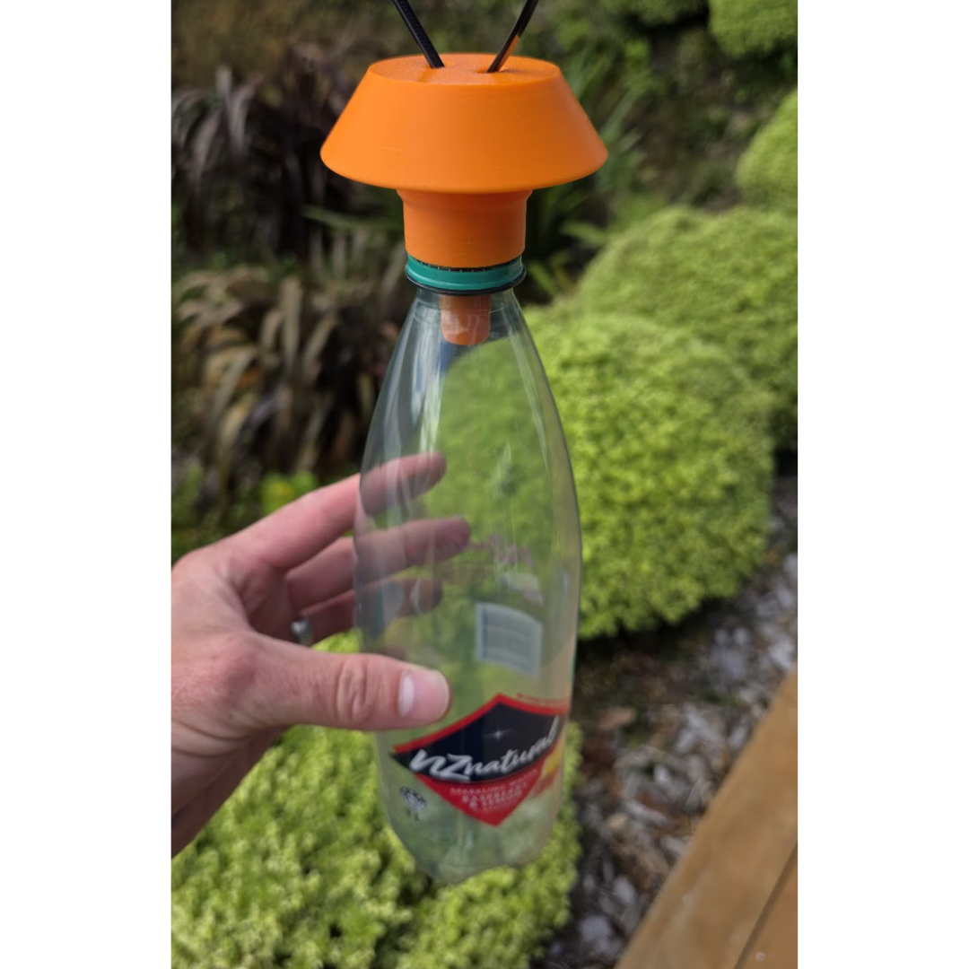 Reusable Fruit Fly Trap (Screw-On Bottle Trap)