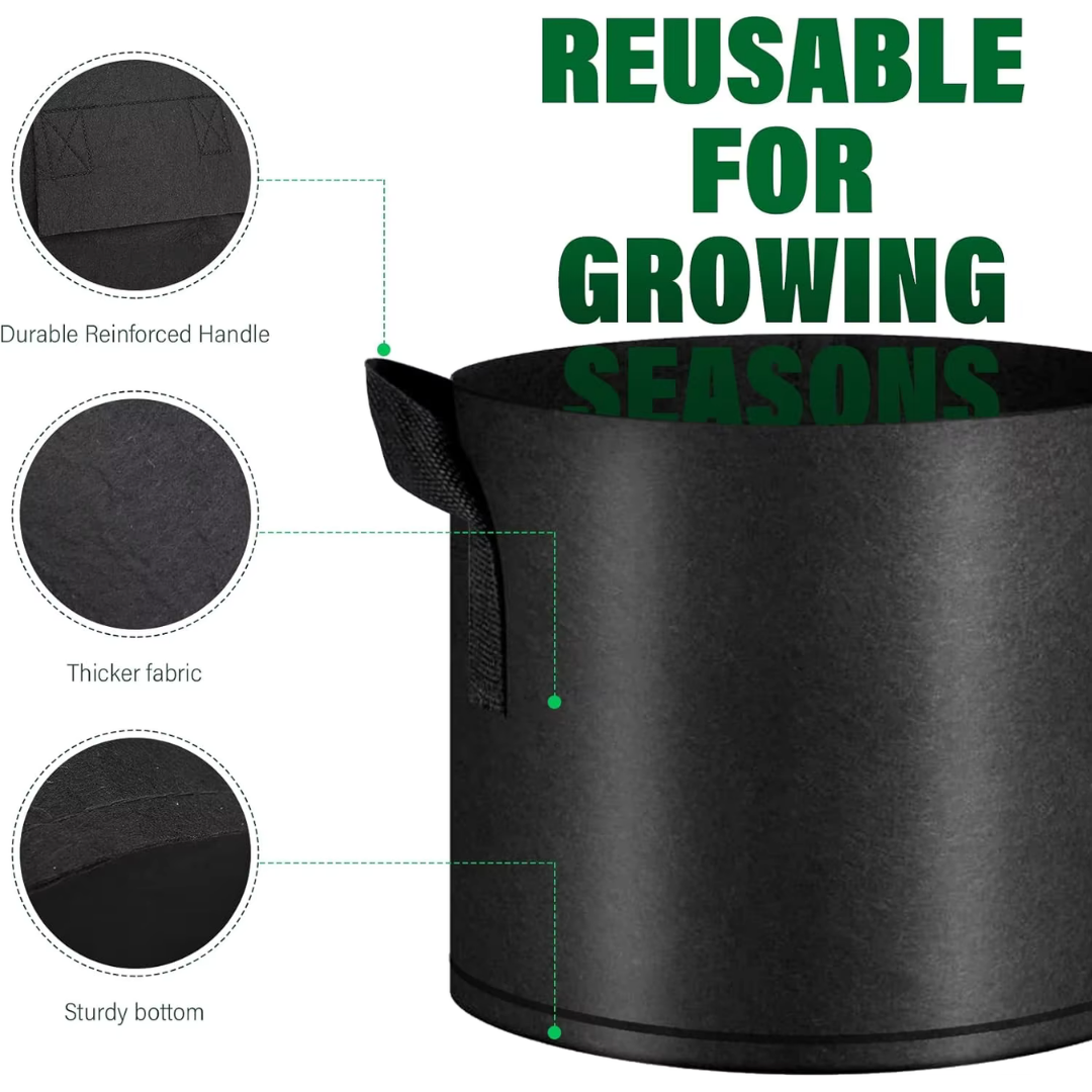 Fabric Pots - various sizes