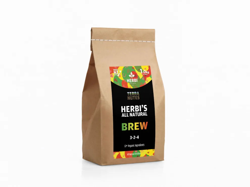 Herbi’s BREW – Compost Tea Starter (vegan nutrients)