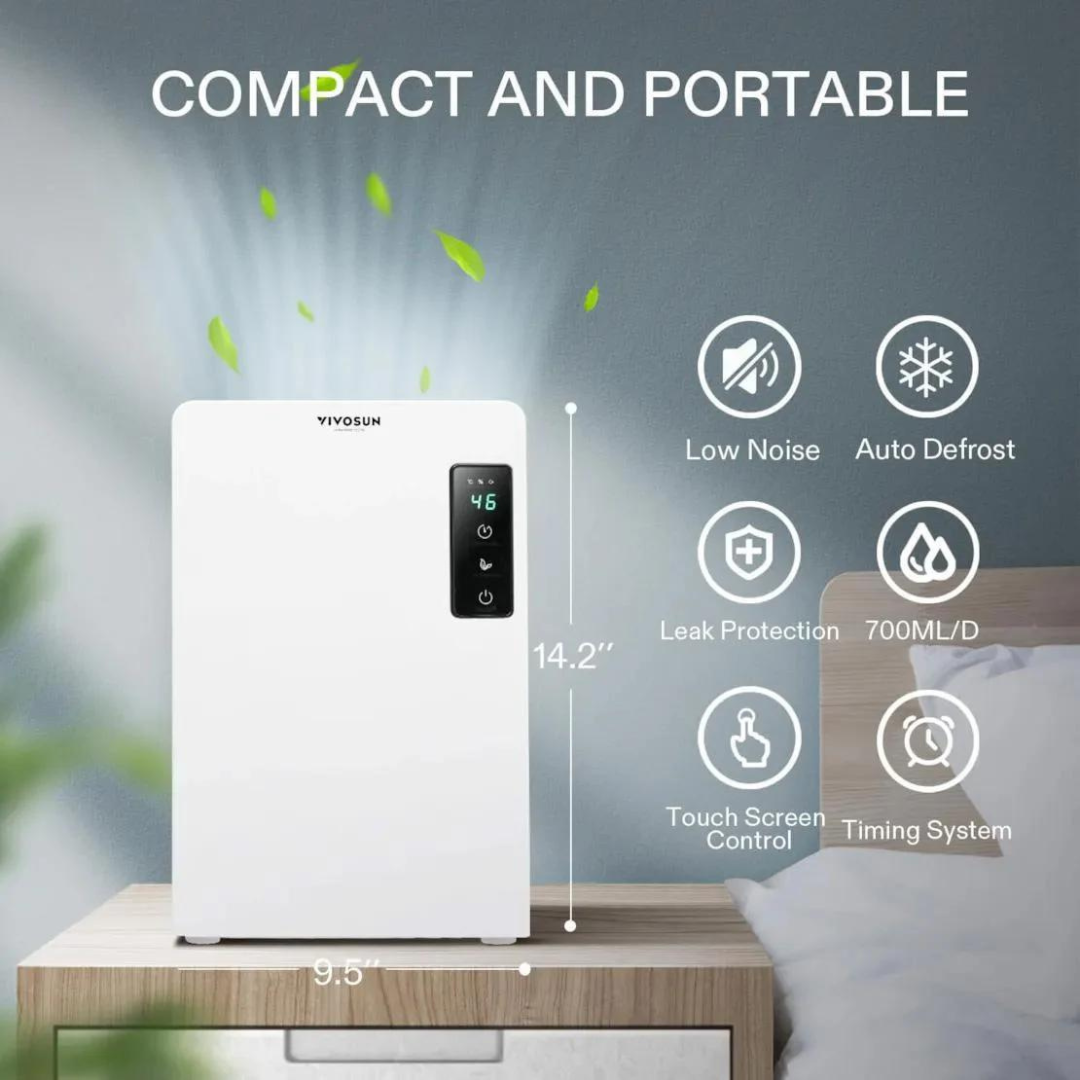 Vivosun Mini Dehumidifier 2.2ltr