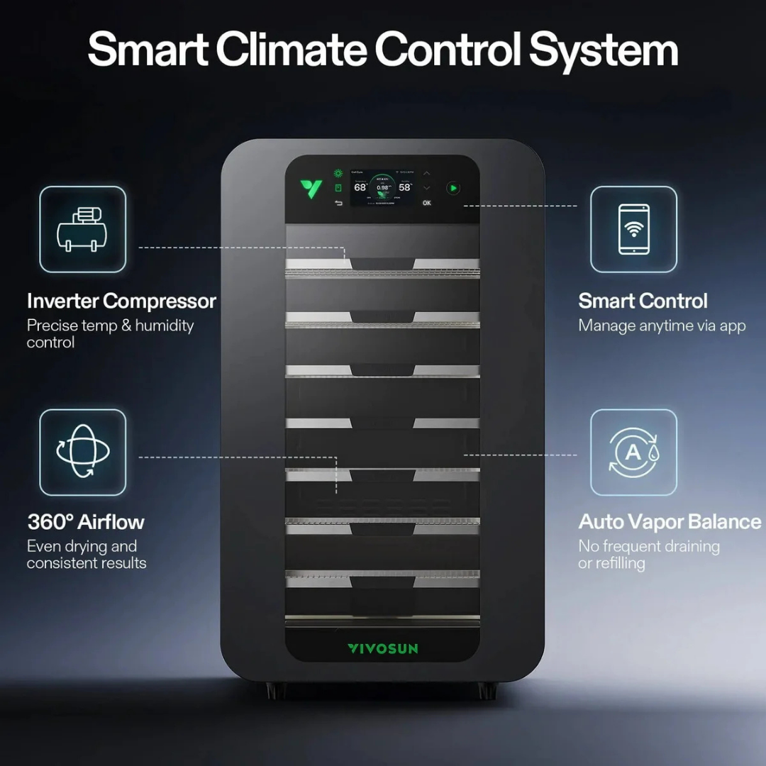 Vivosun VCure Smart Drying & Curing Box